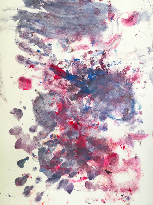 Abstract of little girl #92